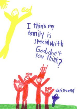 Drawn by Benjamin, age 8