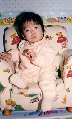 Eun Young at 8 months