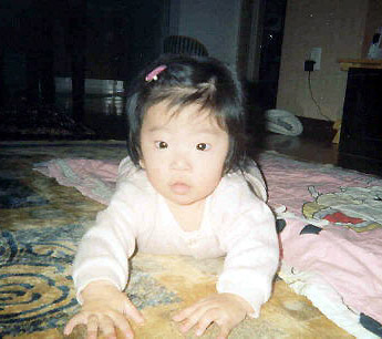 Eun Yung Lee at 8 months